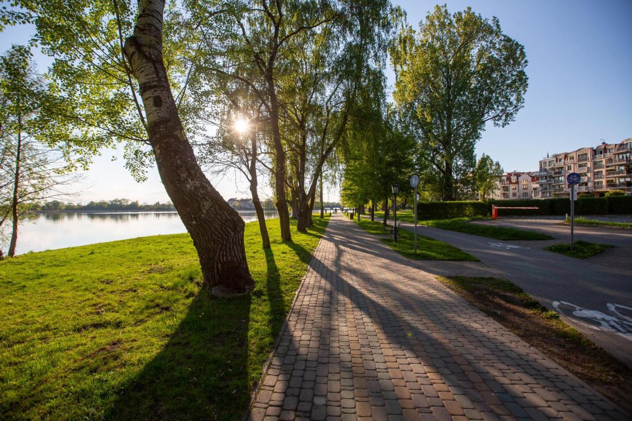 A Moze Mazury Appartement Ełk Buitenkant foto